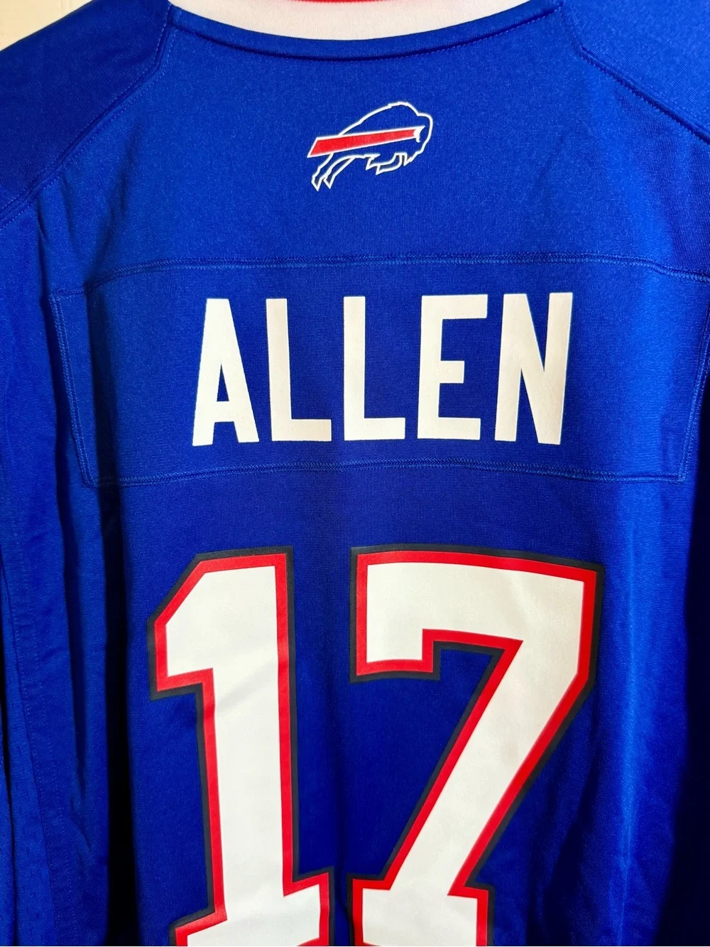Nike Buffalo Bills #17 Royal Blue Football Jersey size XXL